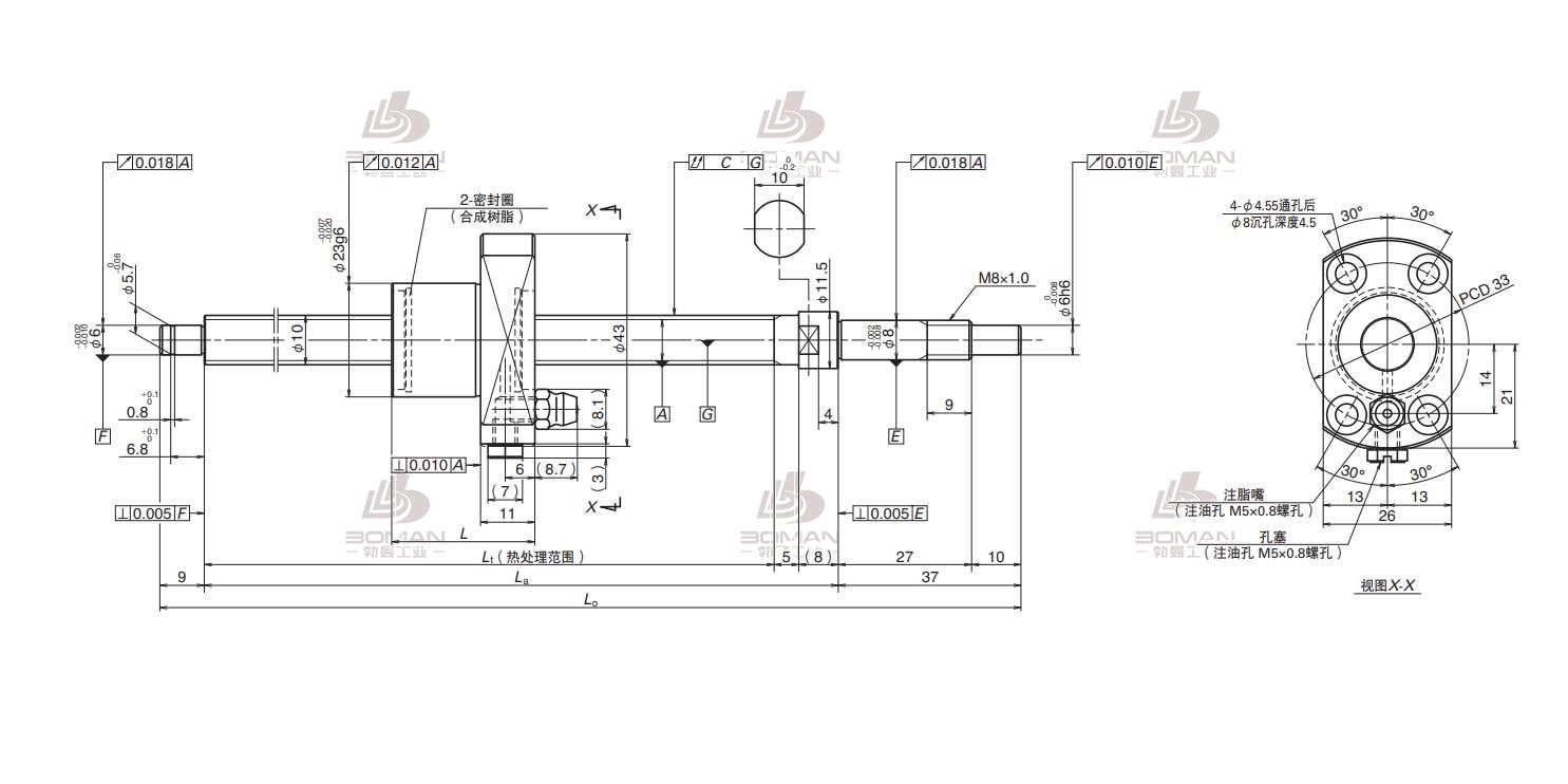 PSS1010N1D0221(L=170)-PSS标准库存品