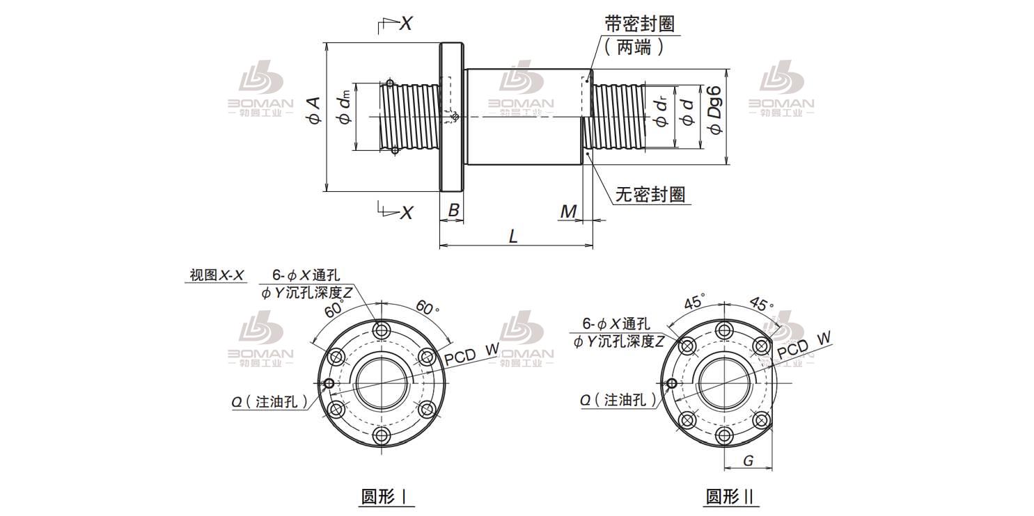 ZFD4005-8-NSK DFD滚珠丝杠