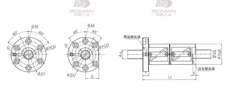 KURODA GR6306CD-DAPR hcnc黑田精工丝杆代理