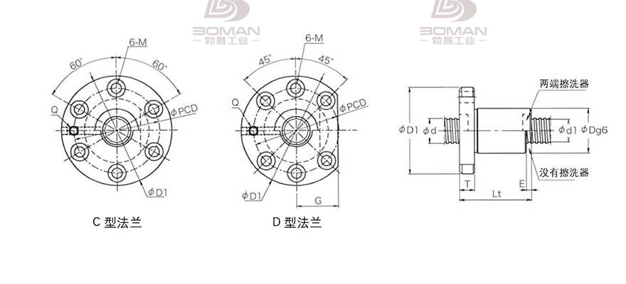 KURODA GD2005JT-CDPR 黑田丝杆导轨