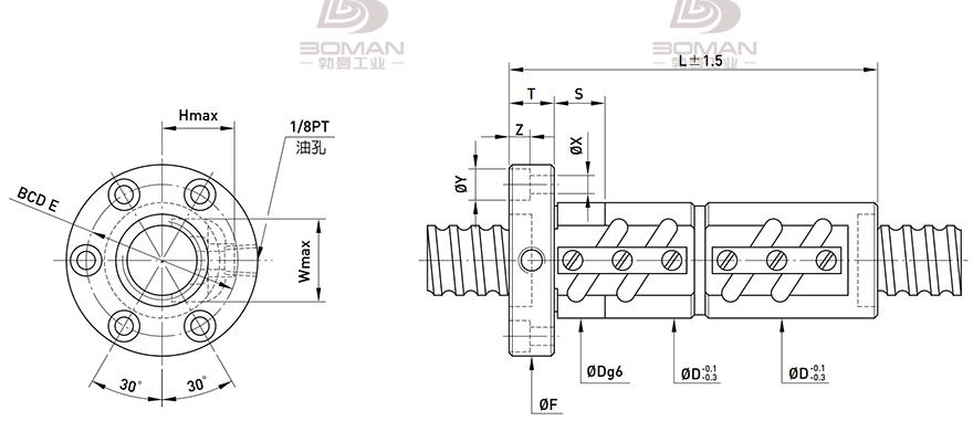 HIWIN上银 FDV 上银滚珠丝杠怎样看型号