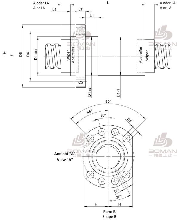 STEINMEYER施坦梅尔 1416/15.50.7,5.5 steinmeyer丝杠中国