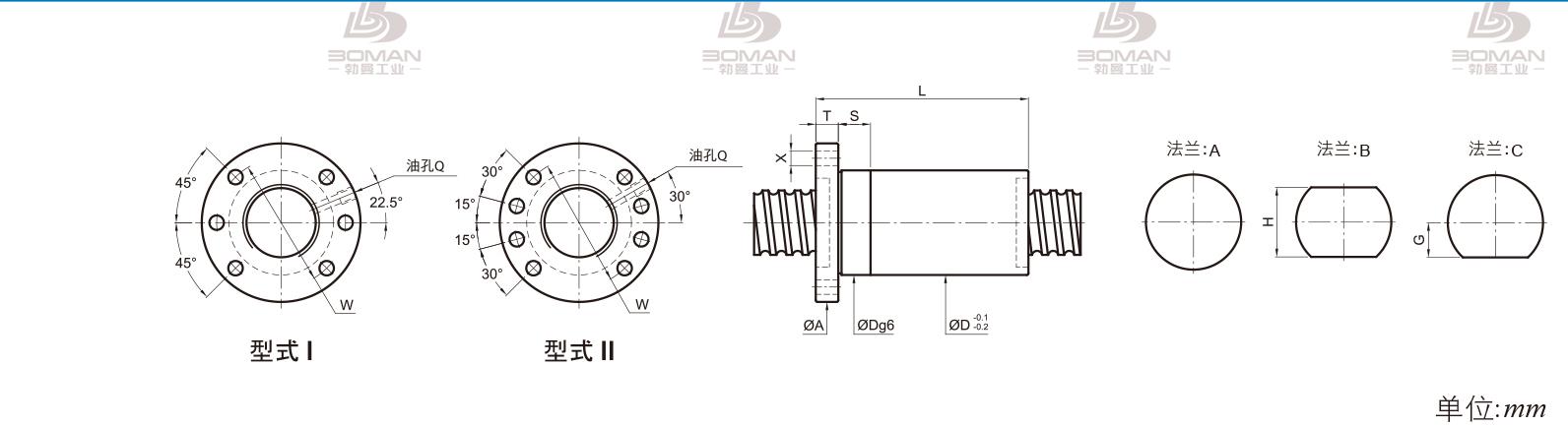 PMI FSDC4005-4 pmi丝杆安装视频