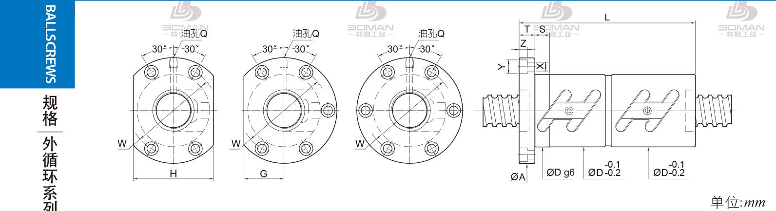 PMI FDWC2510-3.5 pmi丝杠样本