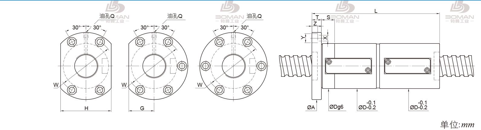 PMI FDWE5012-2.5 pmi丝杠是哪国的品牌