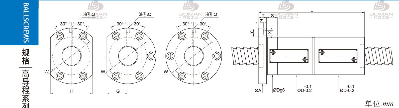 PMI FDWE8016-5 pmi滚柱丝杆