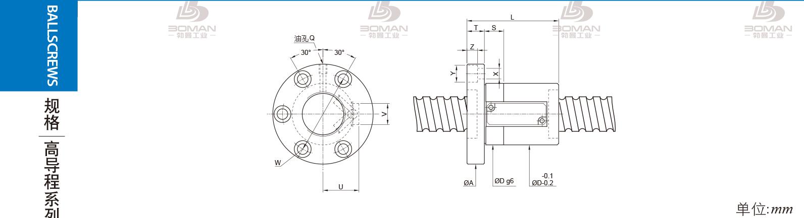 PMI FSVE4010-5 pmi丝杠3210