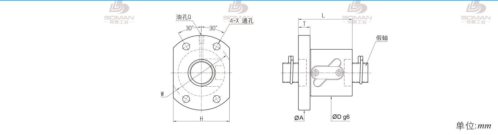 PMI FSWW1404A-3.5P pmi滚珠丝杠选型