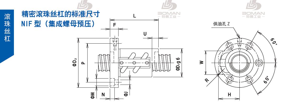 TSUBAKI 40NIFO8 椿本tsubaki电动高速丝杆