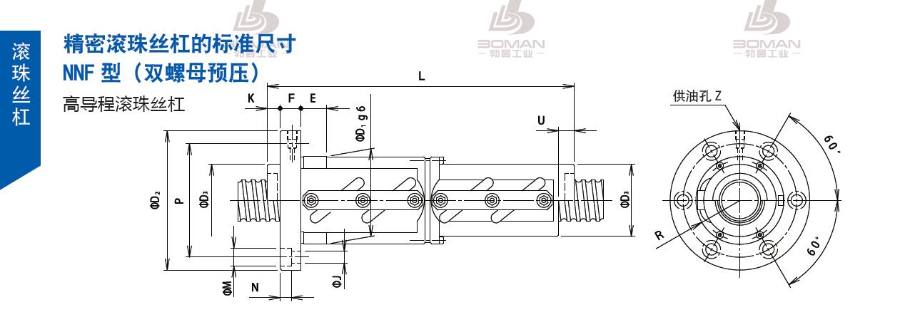 TSUBAKI 40NNFJ8 日本丝杠tsubaki