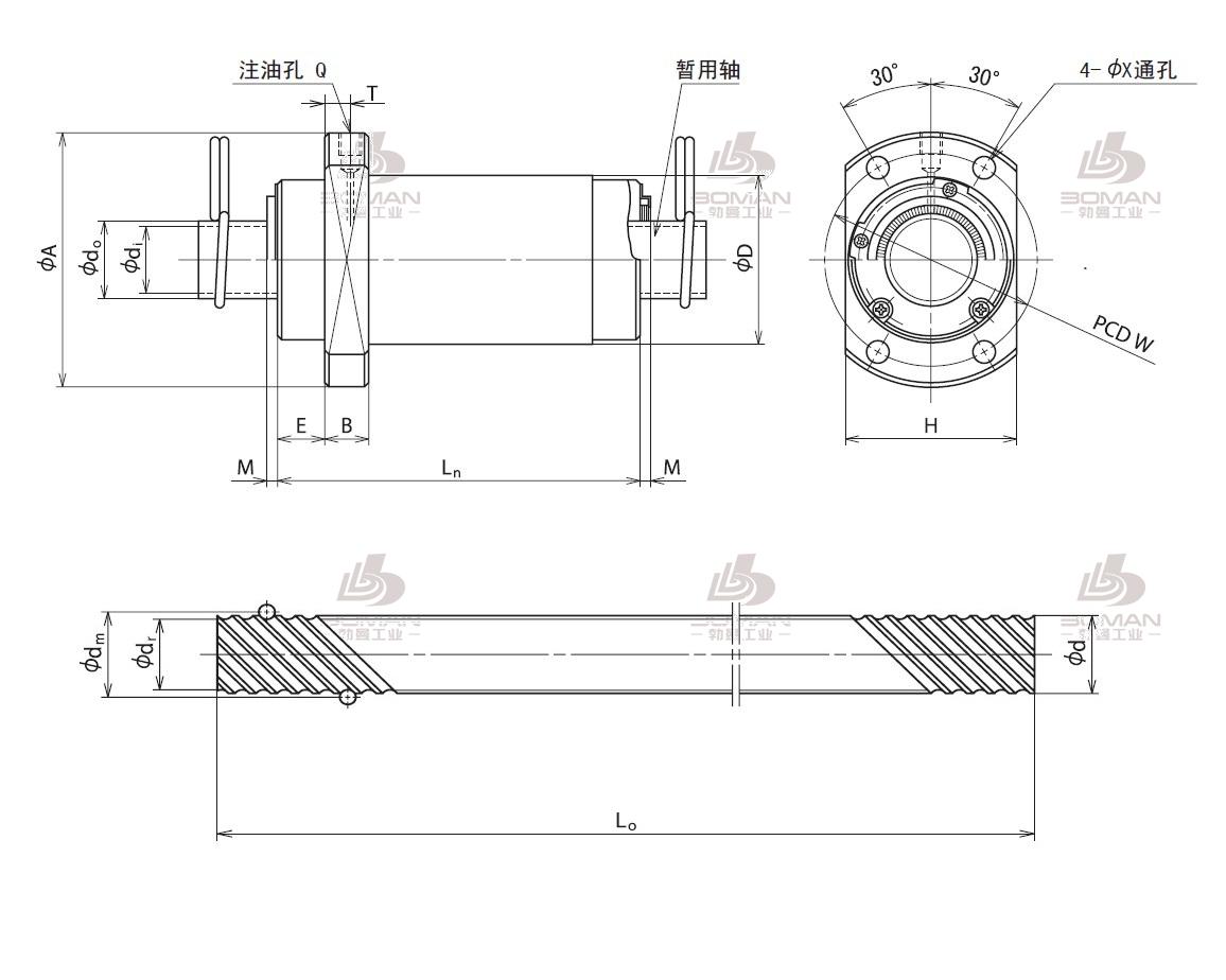 NSK RNFCL4080A3-RNFCL滚珠丝杠现货